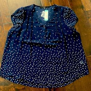 NWT Fun 2 fun Vallie Henley top size 1X